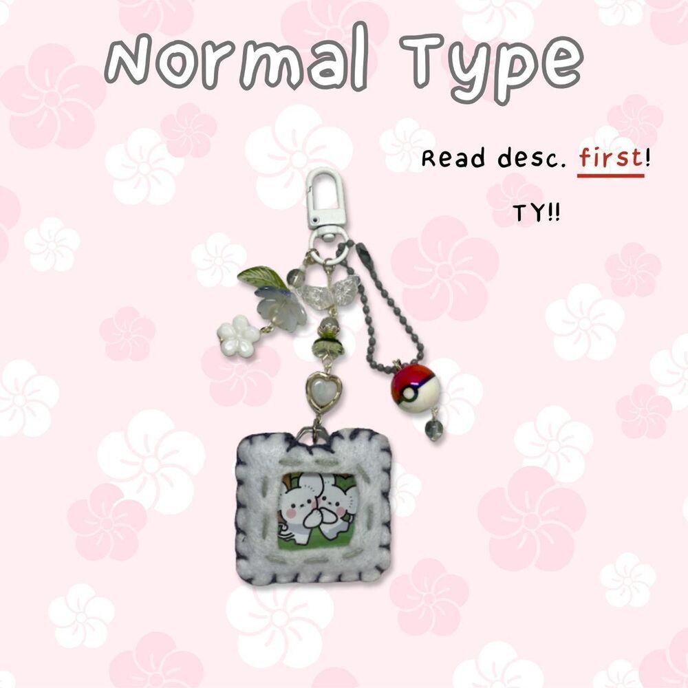 Normal Typer Pokemon Custom Keychain
